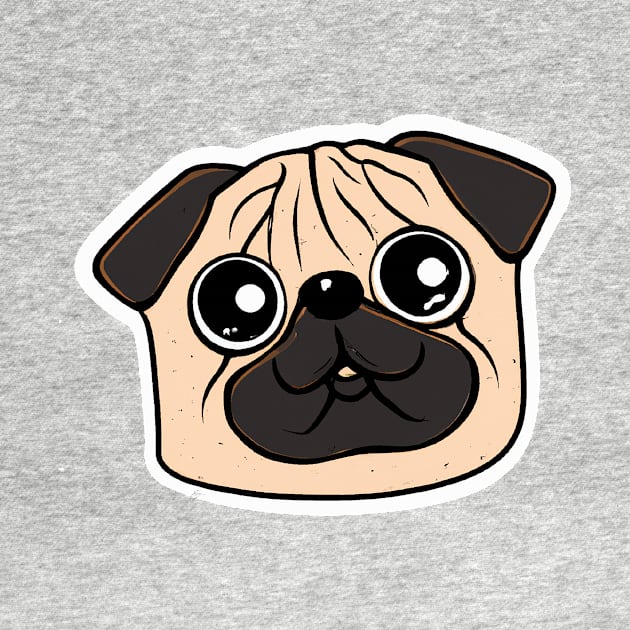 Cutest Pug Vintage Dog Lover Puppy Retro by BetterManufaktur